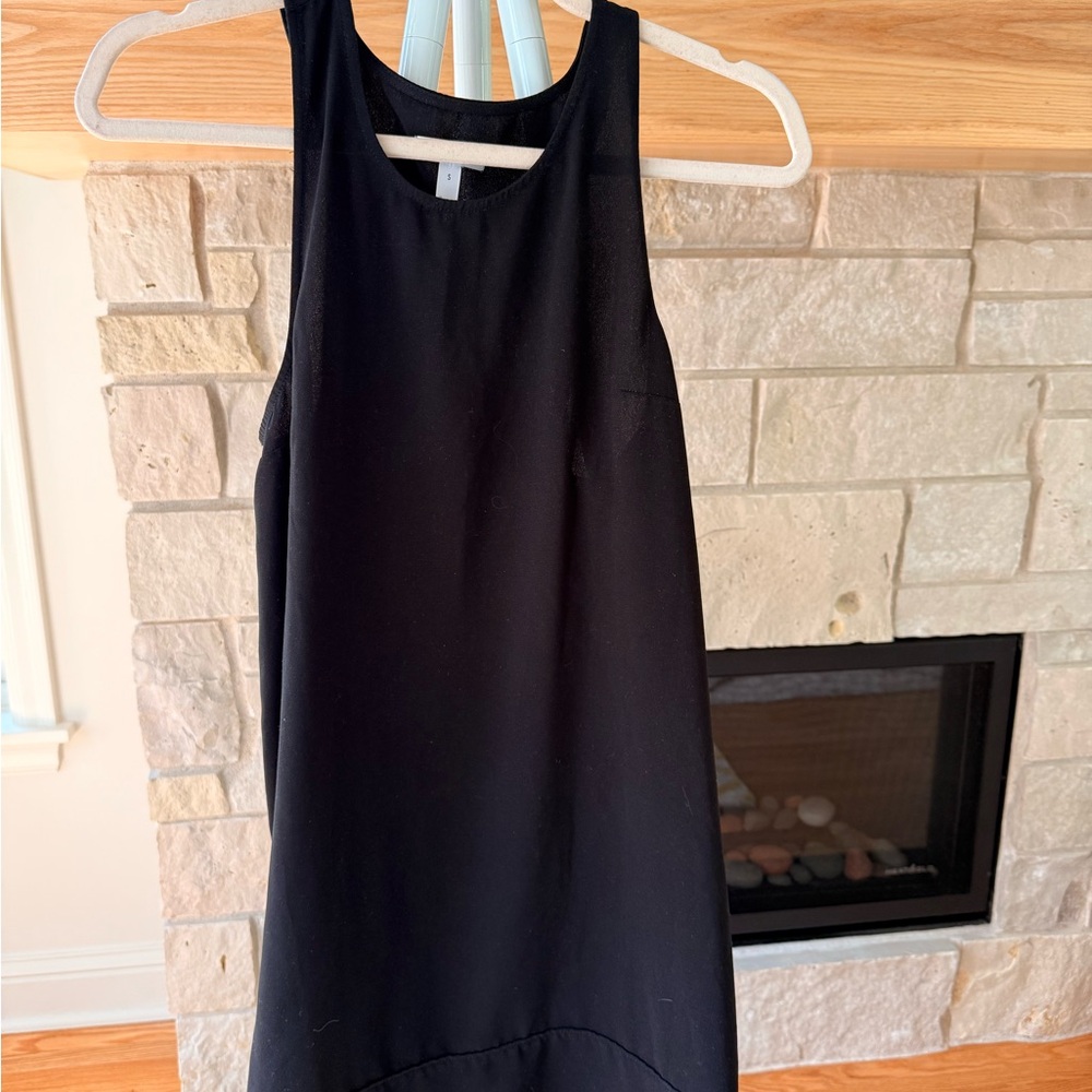 Leith Black Backless Dress